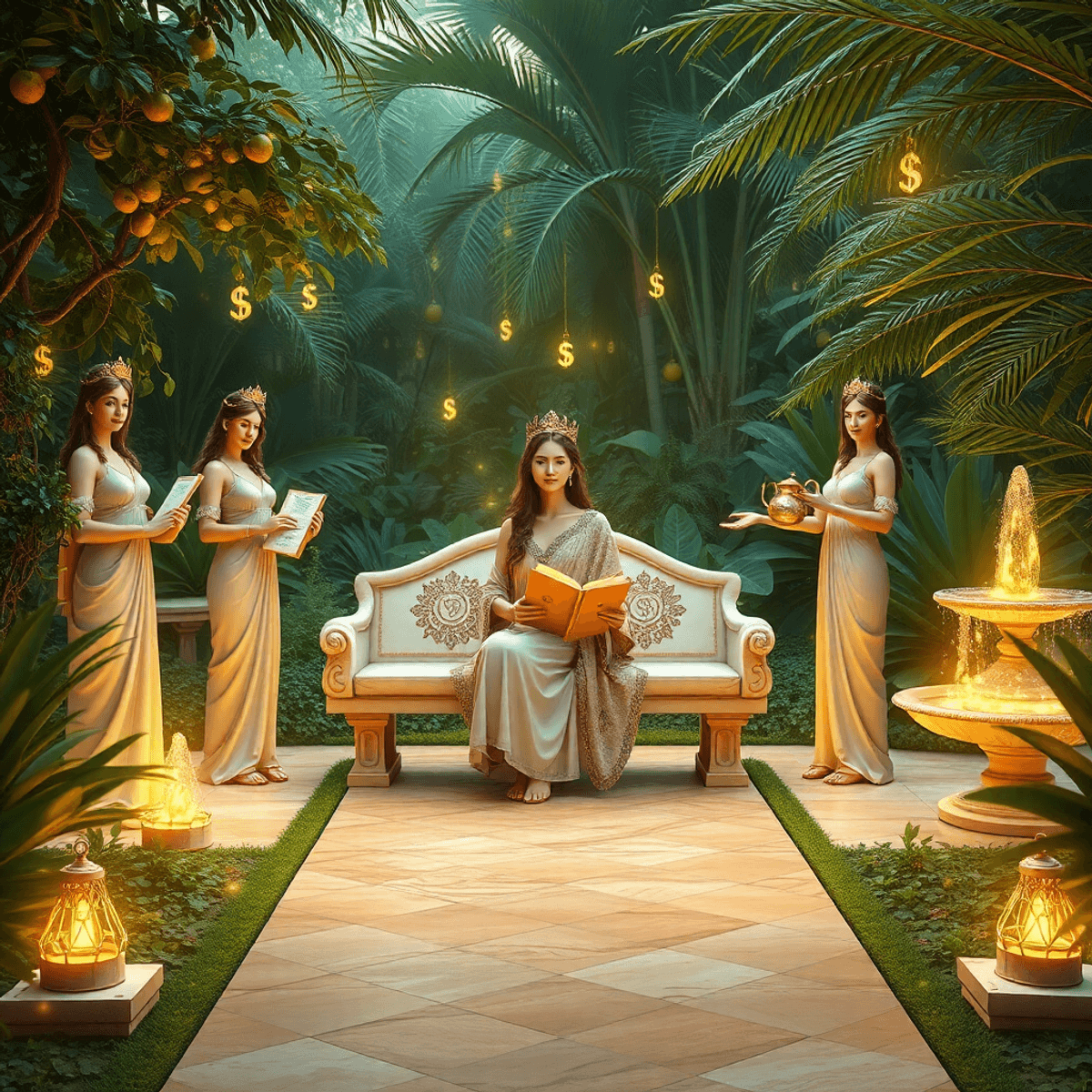 Goddesses Garden of Wealth